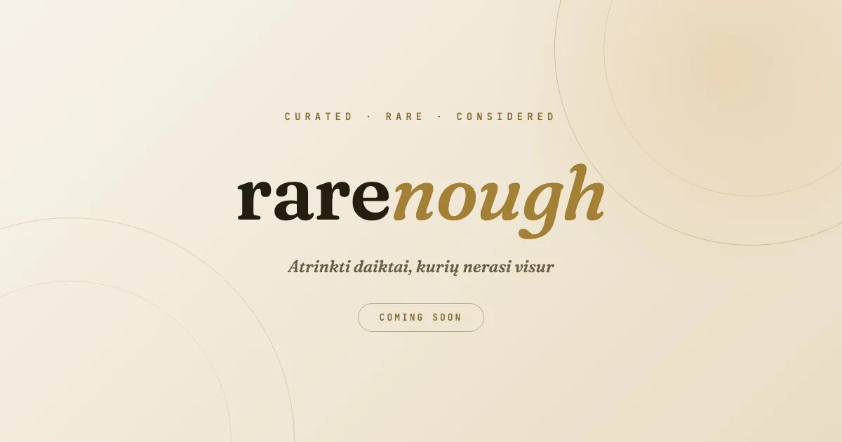 Rare Enough: ekrano nuotrauka