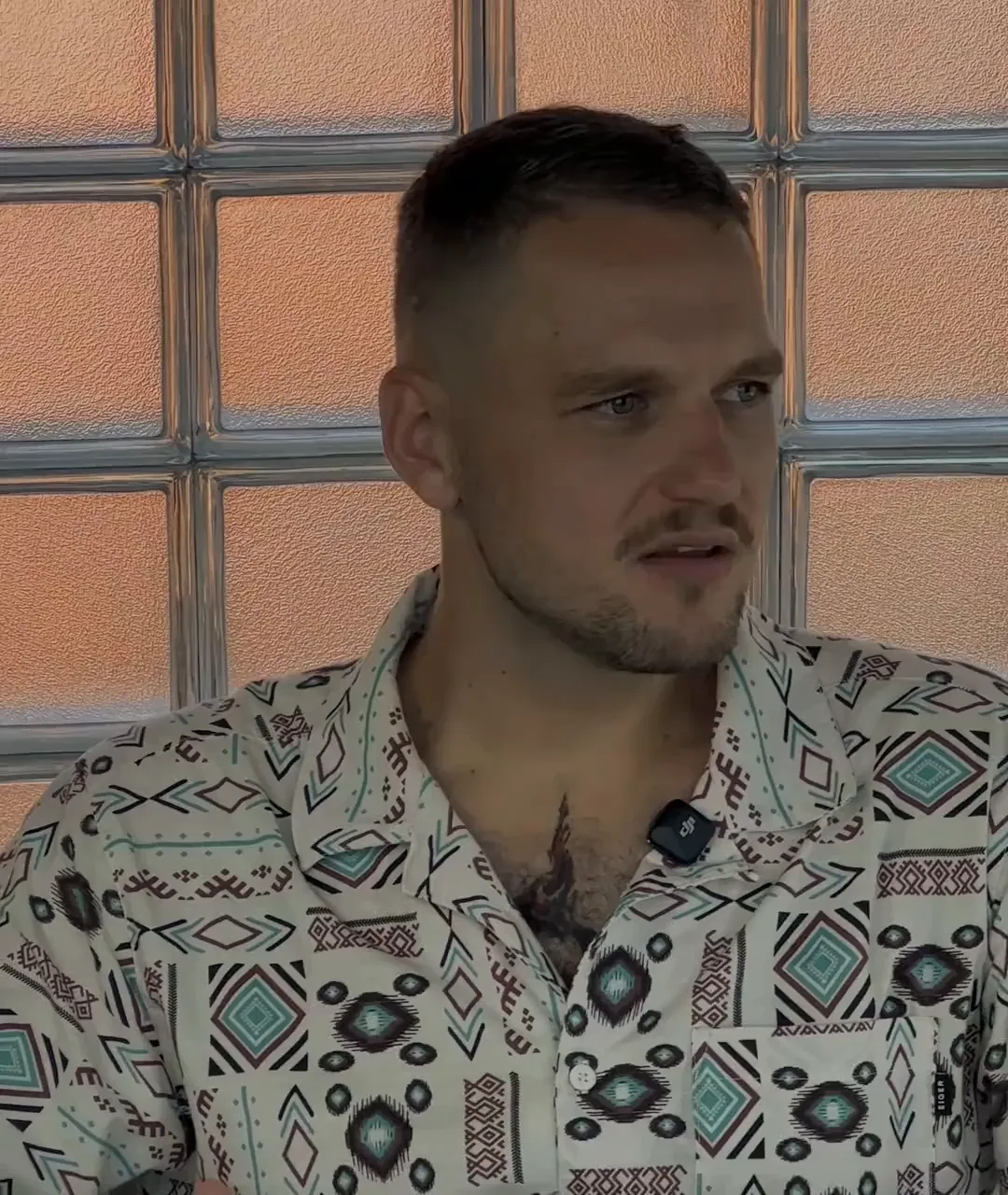 Dovydas Liaudanskas speaking on episode 1 of his podcast CHANGES