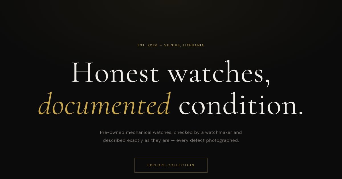 rarewinder.com — pre-owned watch platform